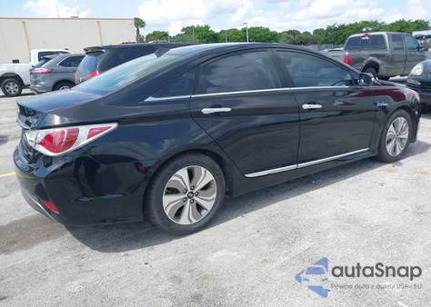 2014 Hyundai Sonata Hybrid Limited z USA, uszkodzony, nr VIN KMHEC4A43EA108695